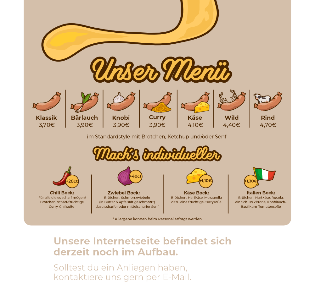 Unser Menue
